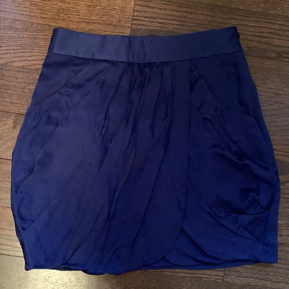 Club Monaco Midnight blue skirt